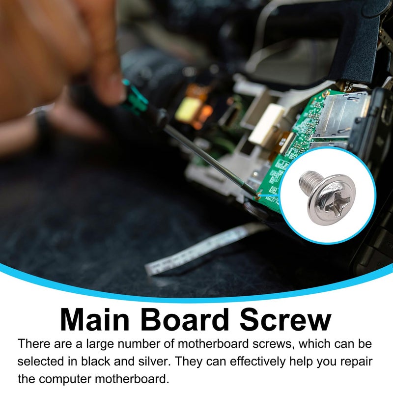 Bemaka 502PCS Computer Screws Assortment Kit, Motherboard Standoffs Screws PC Screws for PC Fan, PC Case, HDD Hard Drive, Laptop, SSD, CD-ROM, Used for DIY Installation & Repair of Computer Parts - Image 4
